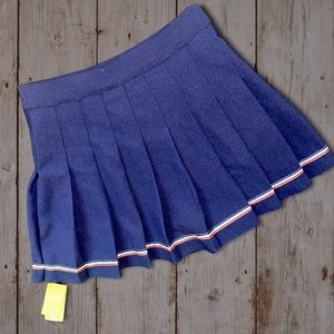 Mini Pleated Skirt High Waisted Tennis/skater Skirt. Size 6
